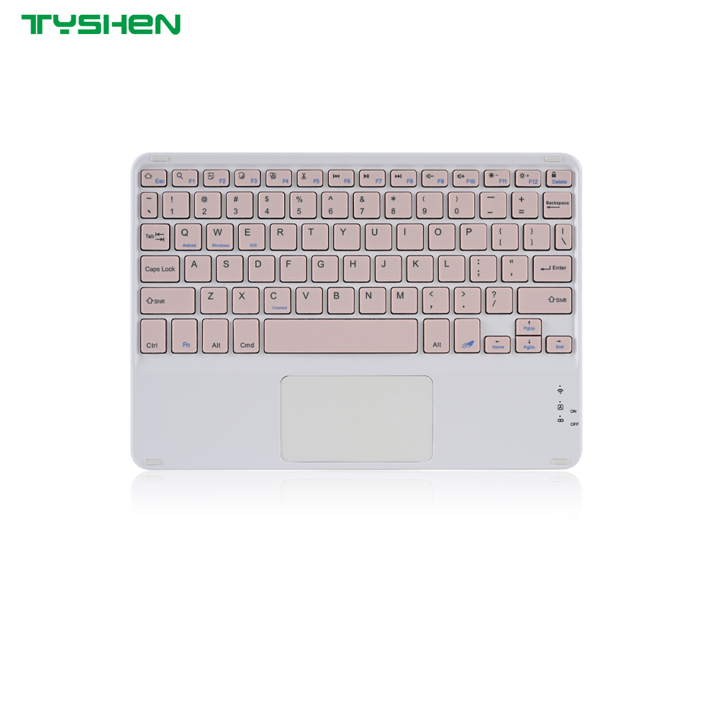 Multi-System Touchpad Keyboard for Tablet and Laptop Office Use
