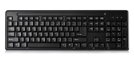 USB Standard Keyboard with 104 Keys for Computer