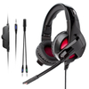 Factory Directly High Quality Steel Headband Virtual 7.1 3.5mm Surround Sound Gaming Headset Headphone with Microphone for PC