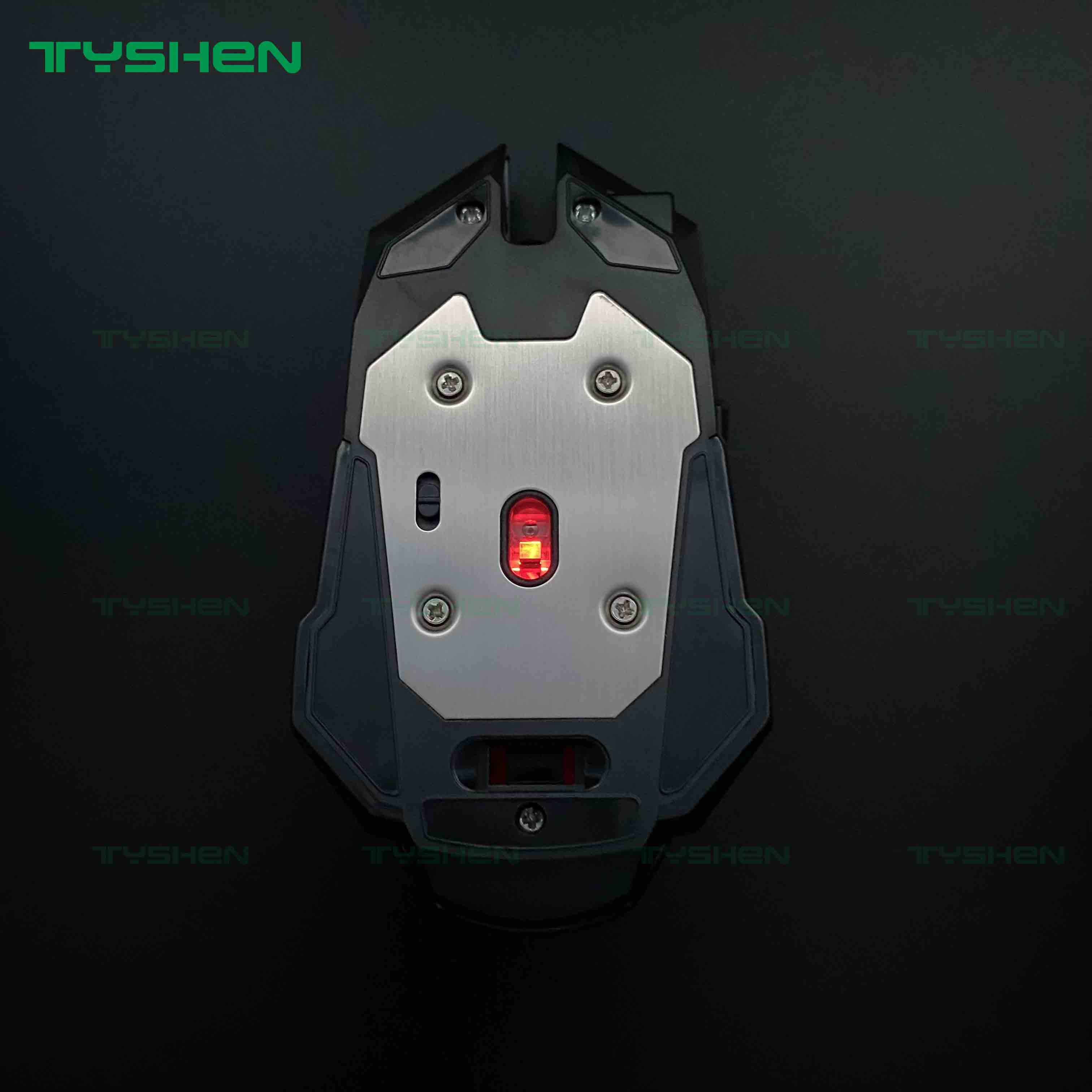 Rechargeable Wireless Gaming Mouse of 6 Buttons,800/1200/1600 DPI