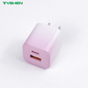 35W US Plug Mini Fast Charger with Dual Port USB&C Charger