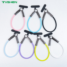 60W 360° Rotation Silicone Phone Strap USB-C to USB-C Fast Charging Cable