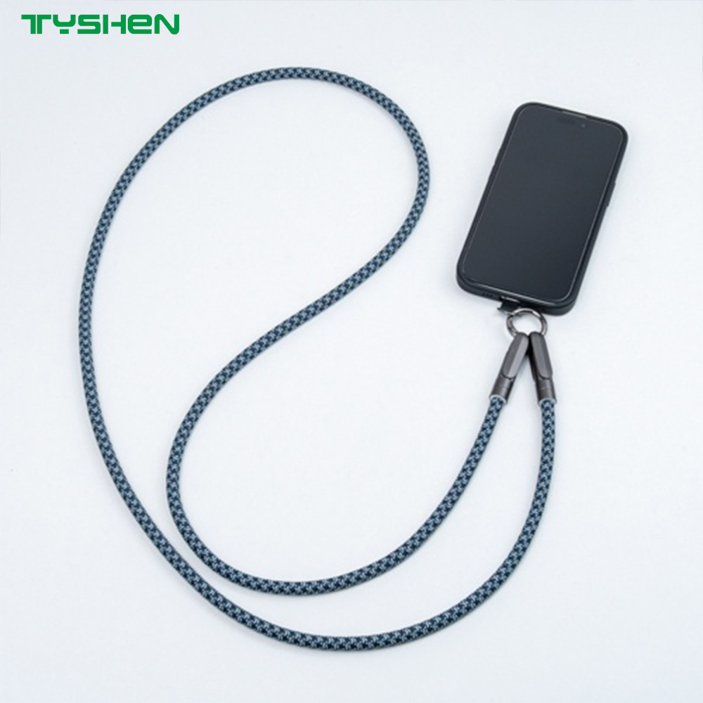 60W USB-C to USB-C Braided Phone Strap Fast Charging Data Cable