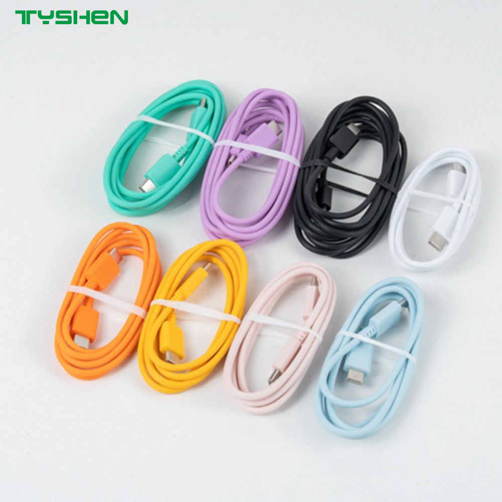 China Manufacturer 3A USB C to C Fast Charging Cable Sam/sung PD/QC