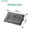 Adjustable Laptop Cooling Pad with Silent Fan Ergonomic Notebook Stand for Gaming