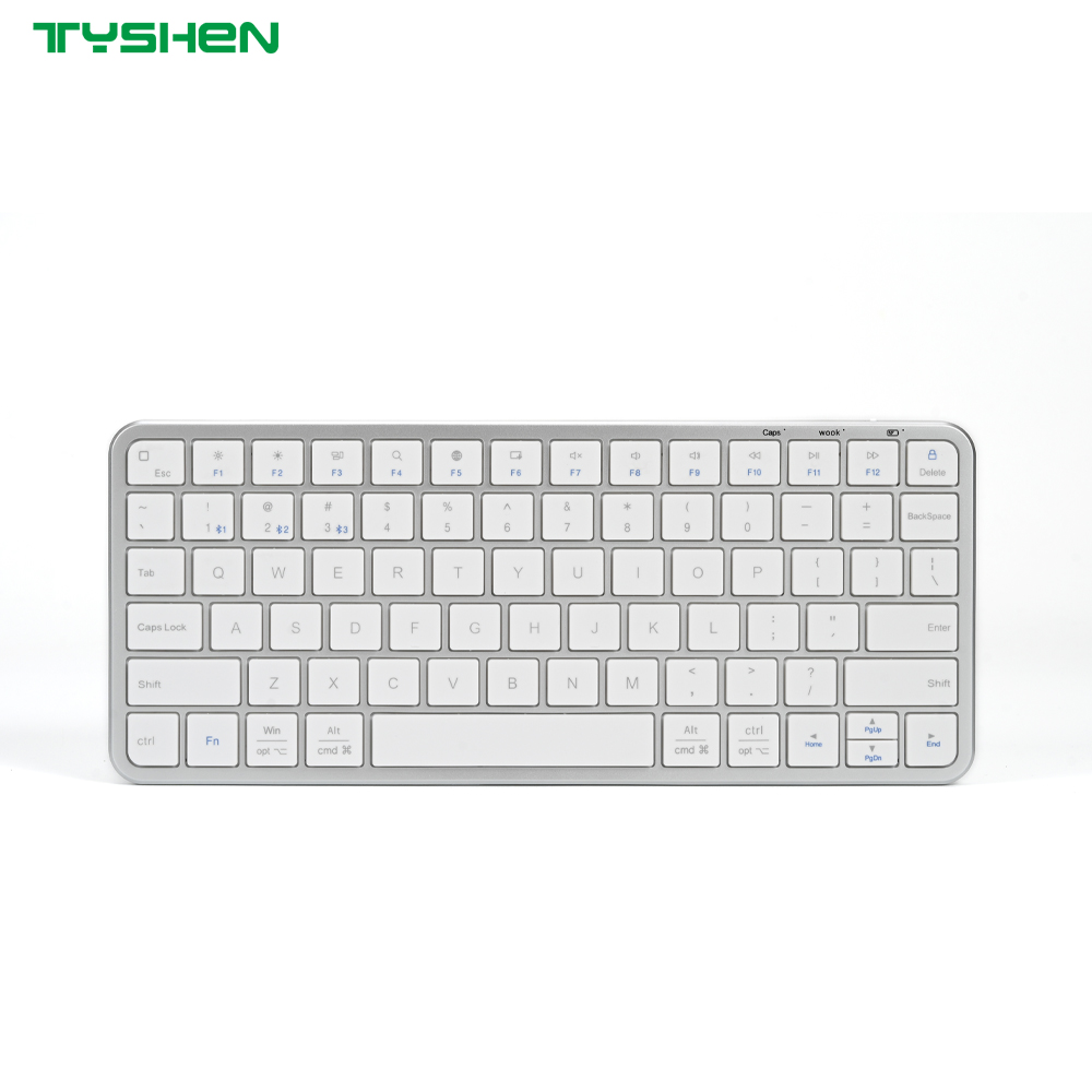 78 Keys Bluetooth Wireless Scissor Keyboard Slim Rechargeable for Laptop Tablet