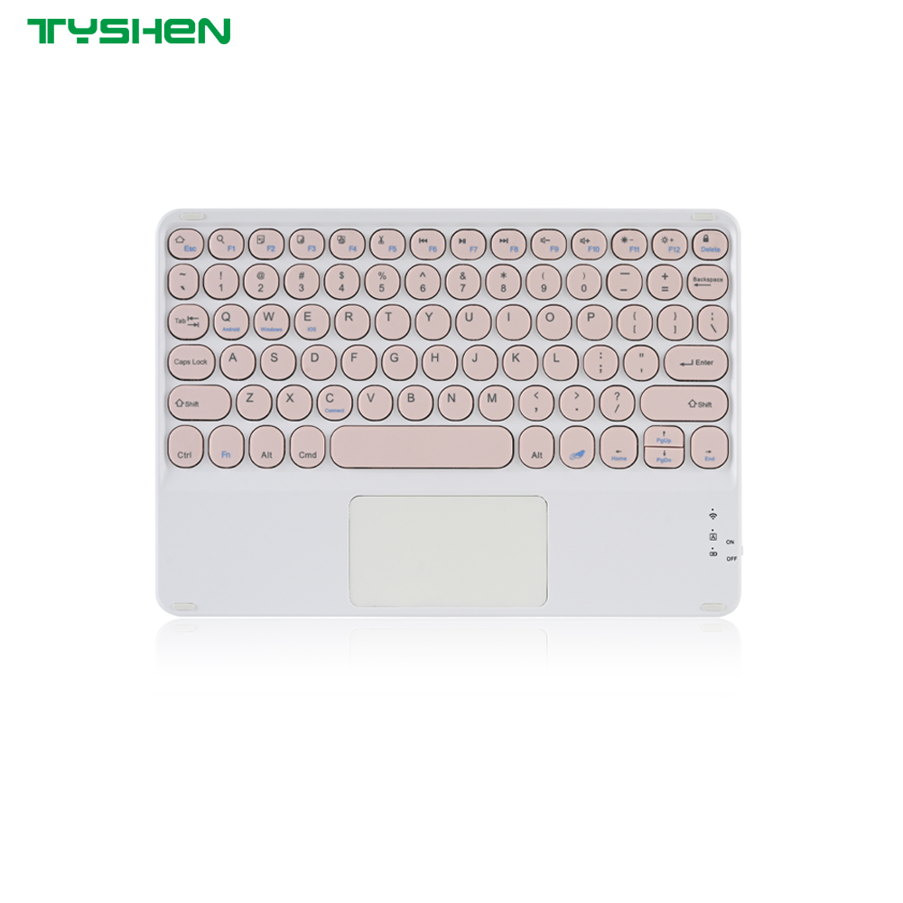 Ultra Thin Dual Mode Wireless Keyboard 78 Keys Portable Lightweight