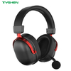 Foldable Mic Gaming Headset Bluetooth 6.0 2.4G Stereo Low Latency