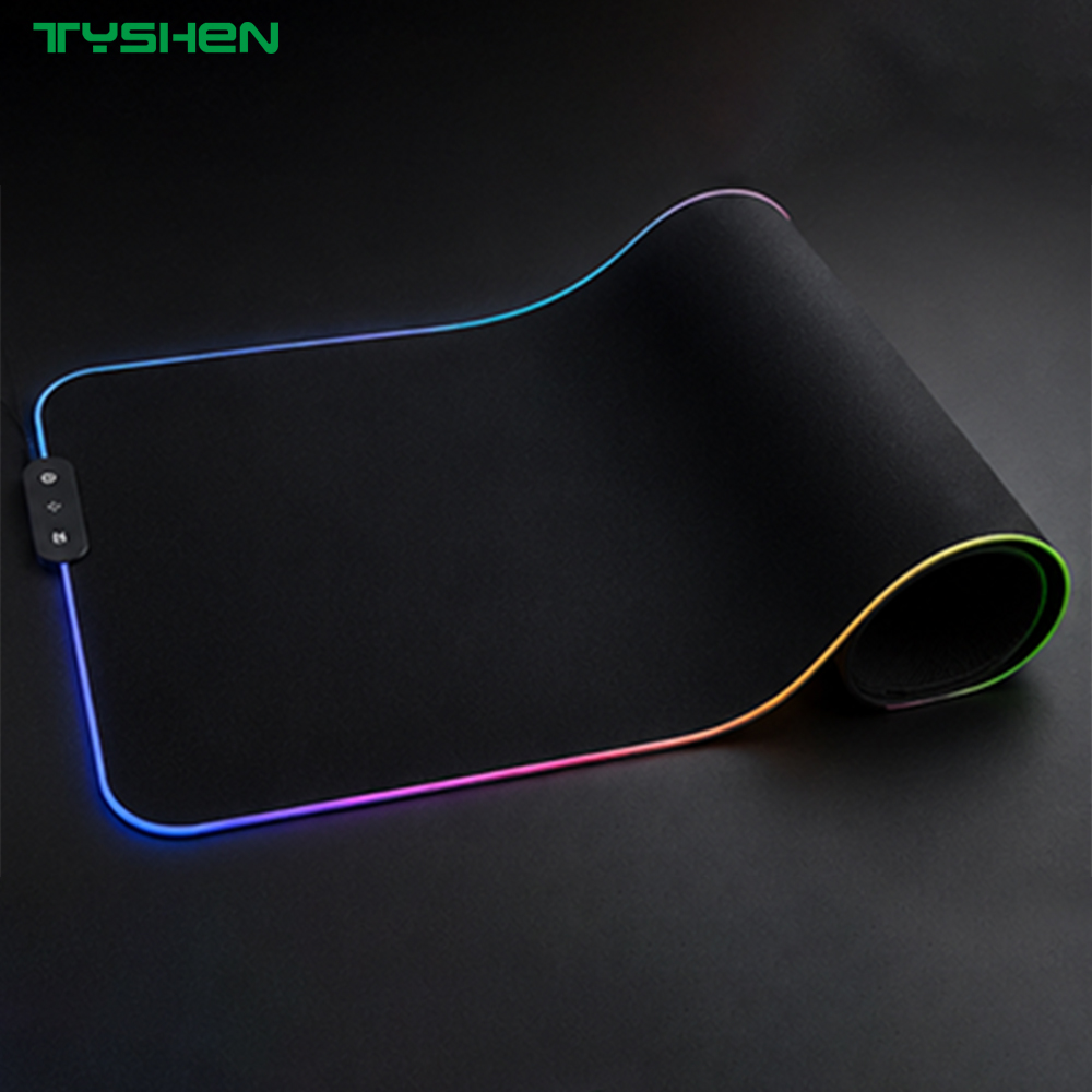 RGB Gaming Mouse Pad with Custom Logo and 12 RGB Lighting Modes