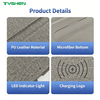Multifunctional 15W Wireless Charging Mouse Pad with Foldable Stand and Custom Logo