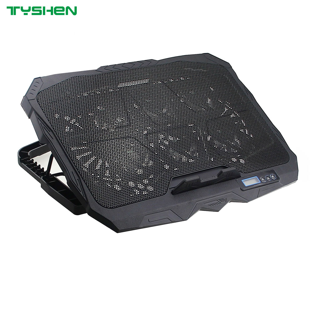 6 Fan Laptop Cooling Stand Adjustable USB Port Laptop Cooler