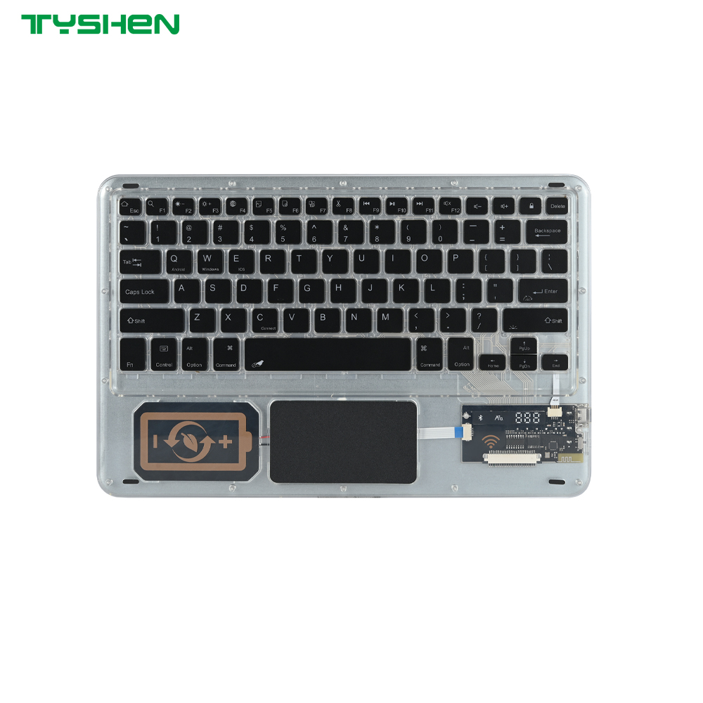 Touchpad Backlit Multi System for Tablet Laptop Office Keyboard