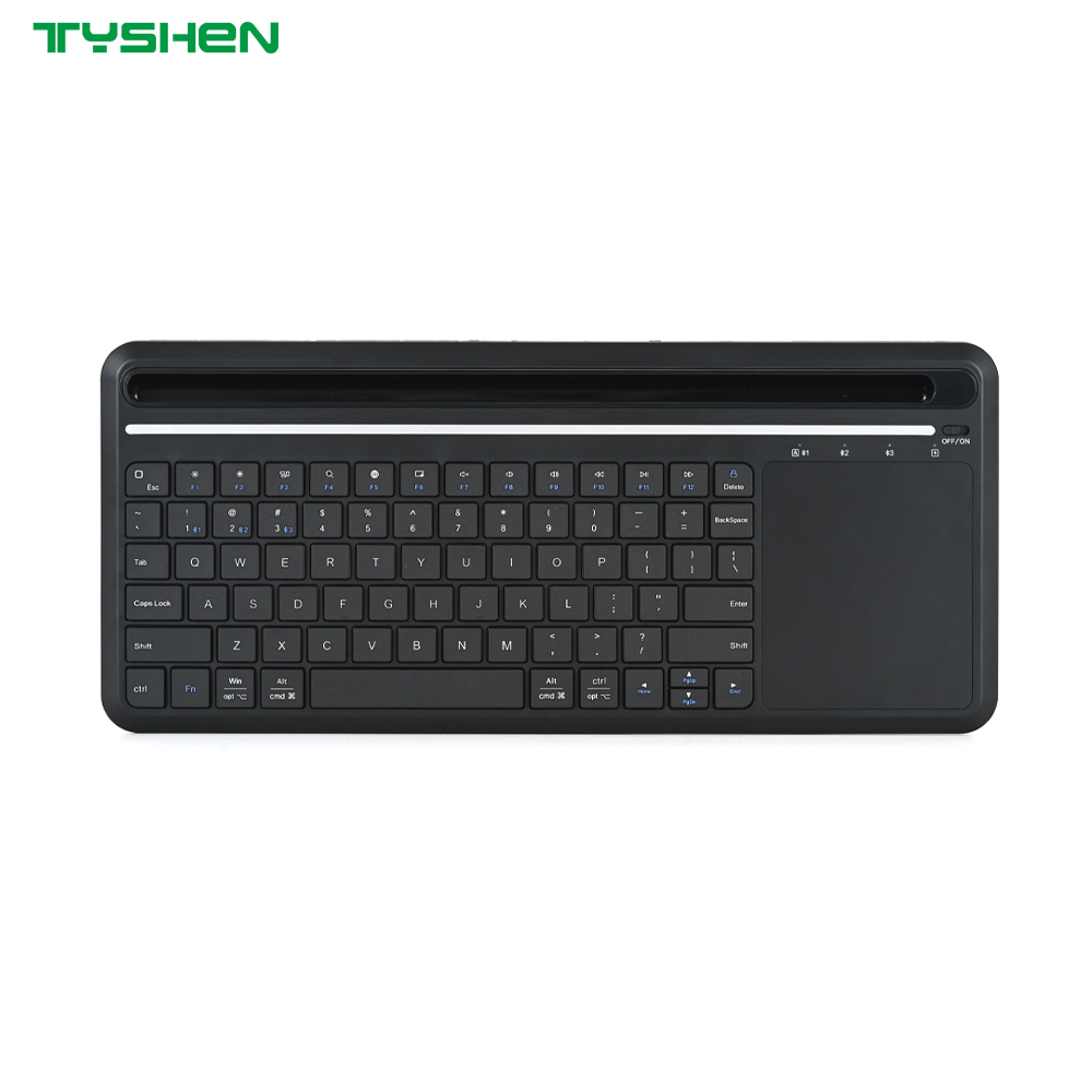 OEM Wireless Tablet Keyboard with Touchpad and Stand for Business Office
