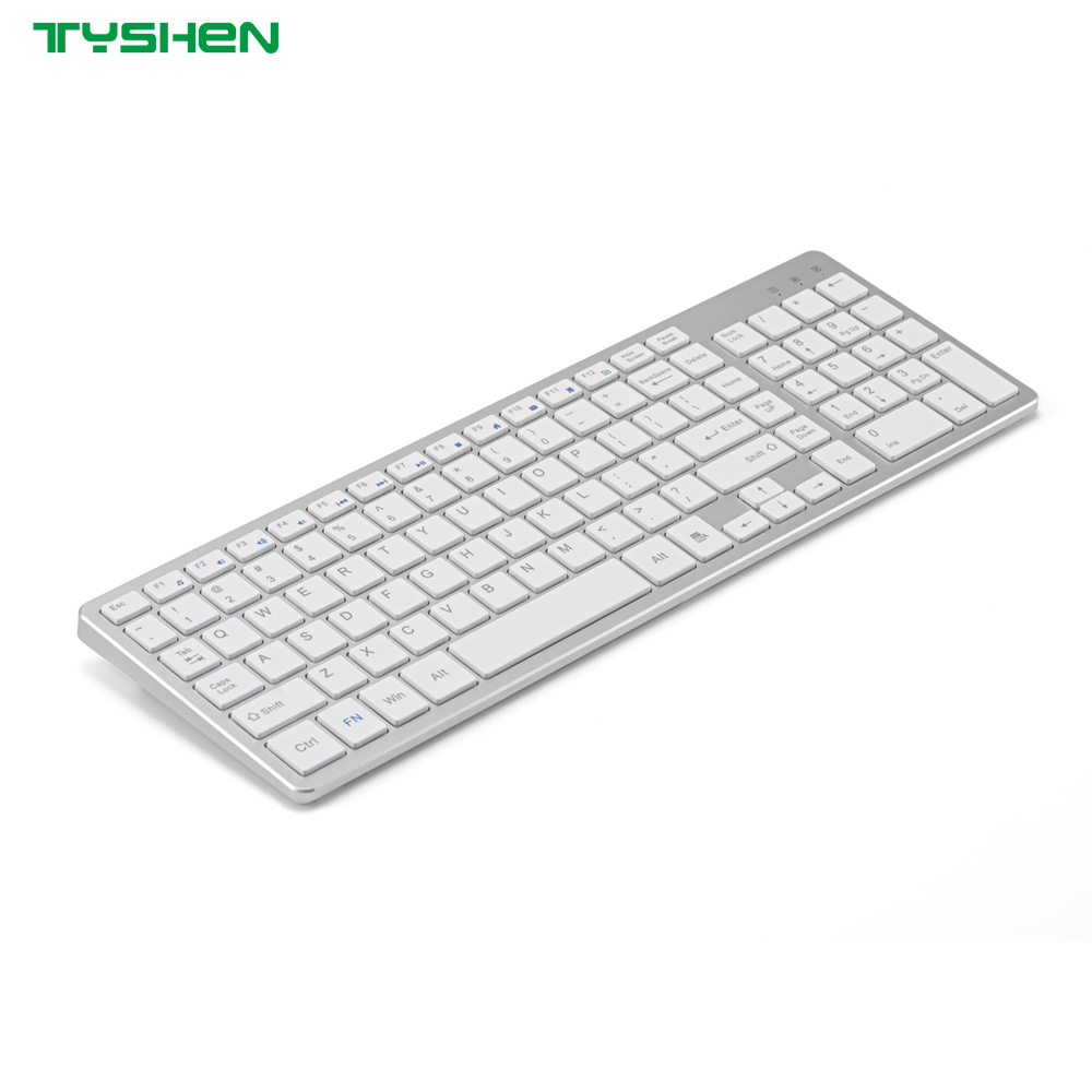 Wireless Full Size Keyboard Multi-Device Bluetooth 2.4G Office with Numeric Keypad