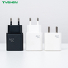 20W/30W Dual Port USB C Fast Phone Charger UK/EU/US/KR/IN Plug Power Adapter