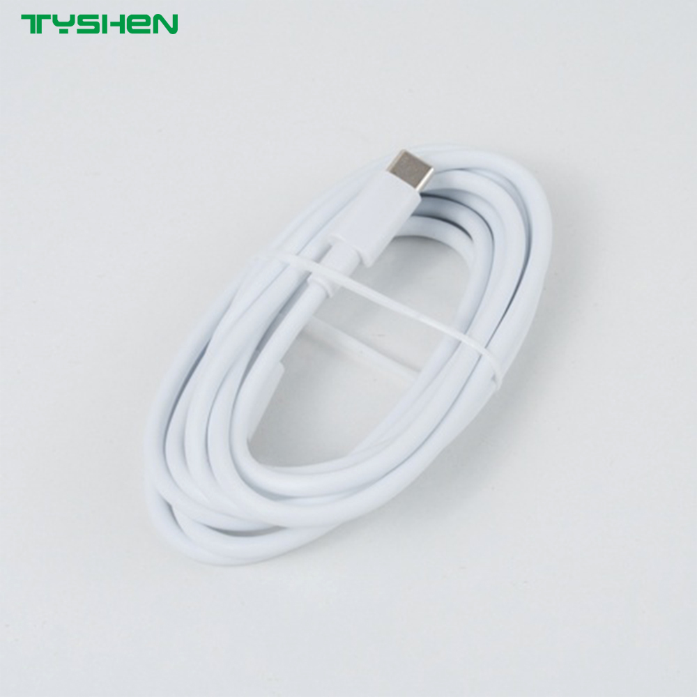 60W TPE USB-C to USB-C Fast Charging Cable for phone laptop