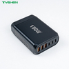 120W 6-Port Fast Charging Station phone/laptop Charger Desktop US/EU/AU/KR Fast Charger