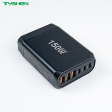 120W 6-Port Fast Charging Station phone/laptop Charger Desktop US/EU/AU/KR Fast Charger