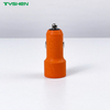 55W USB-C USB-A Fast Car Charger Zinc Alloy Crack Design Adapter