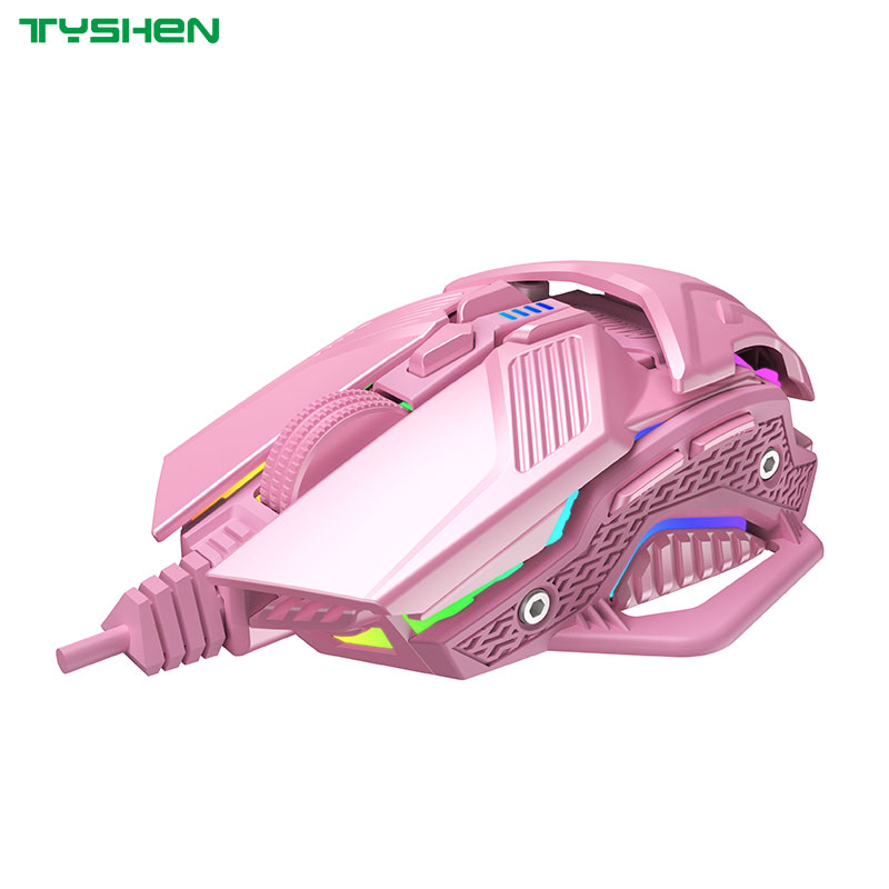 RGB Gaming Mouse with Hand Rest, Macro Supported