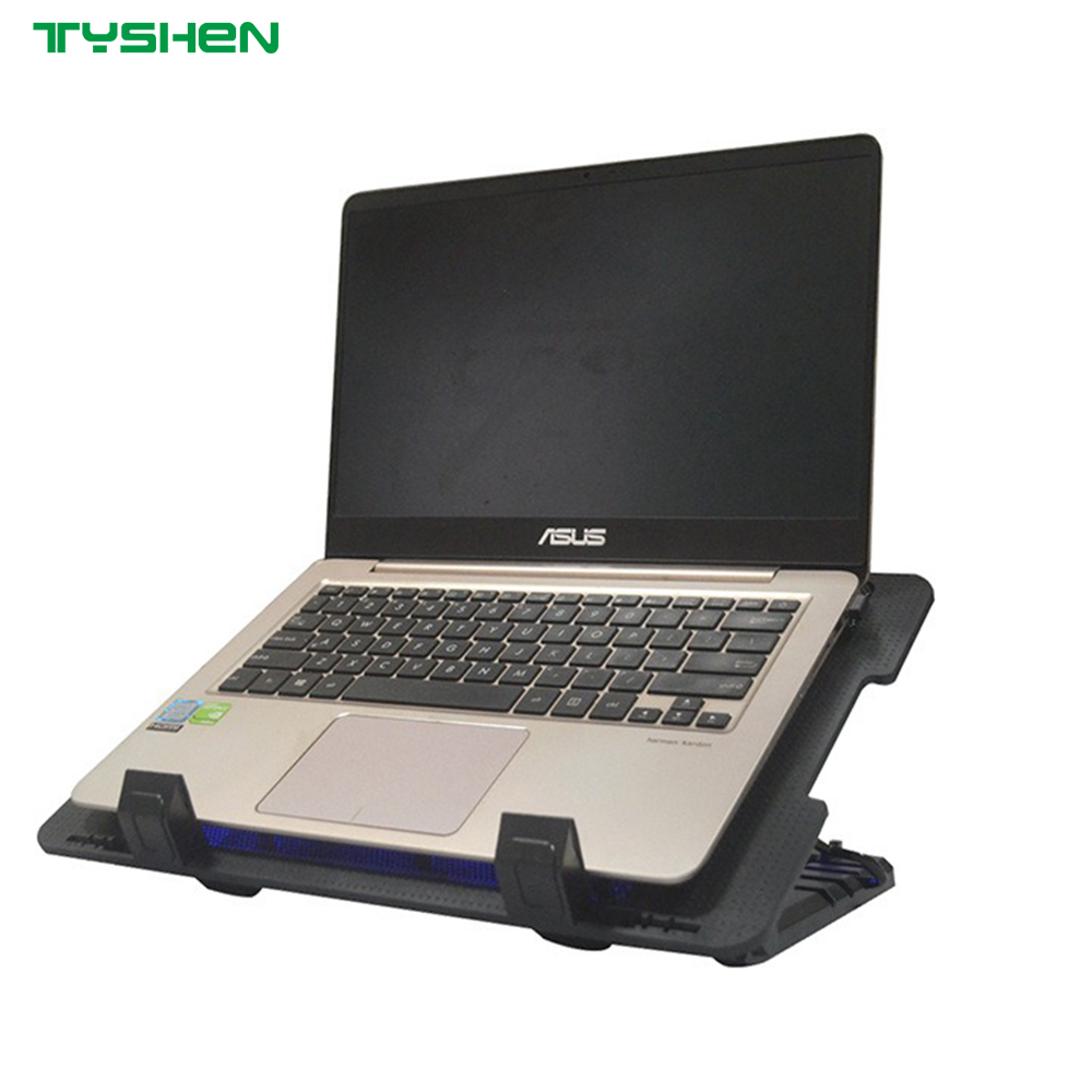 Laptop Cooling Pad with 120mm Fan and Anti-Slip Adjustable Stand