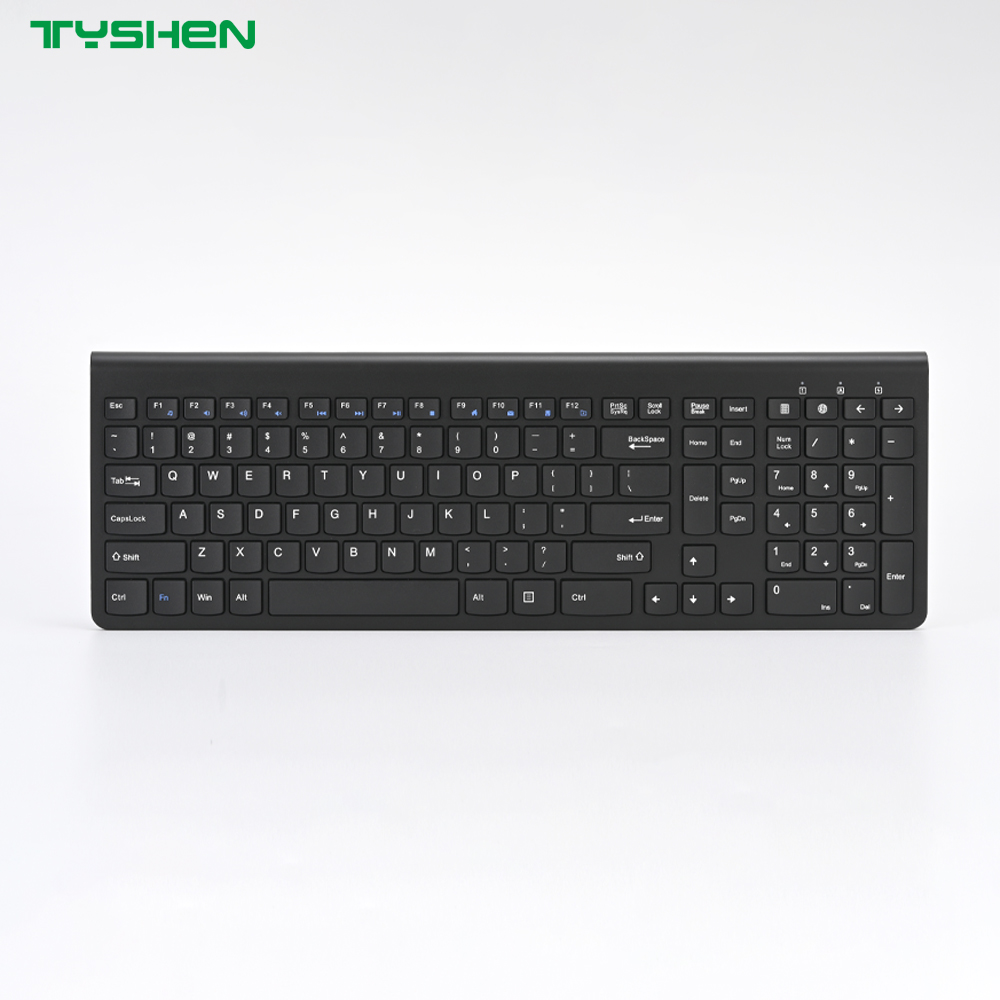 2.4G Wireless Office Keyboard OEM Supplier | Rechargeable Type-C Keyboard & Mouse Combo