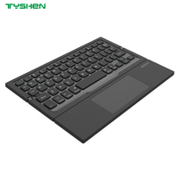 OEM Foldable Bluetooth Keyboard with Touchpad Portable Wireless Keyboard