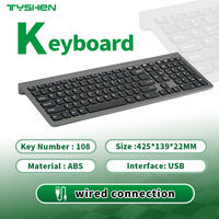 Backlit 99 Keys Tri-Mode Wireless Office with Bluetooth 2.4G Keyboard