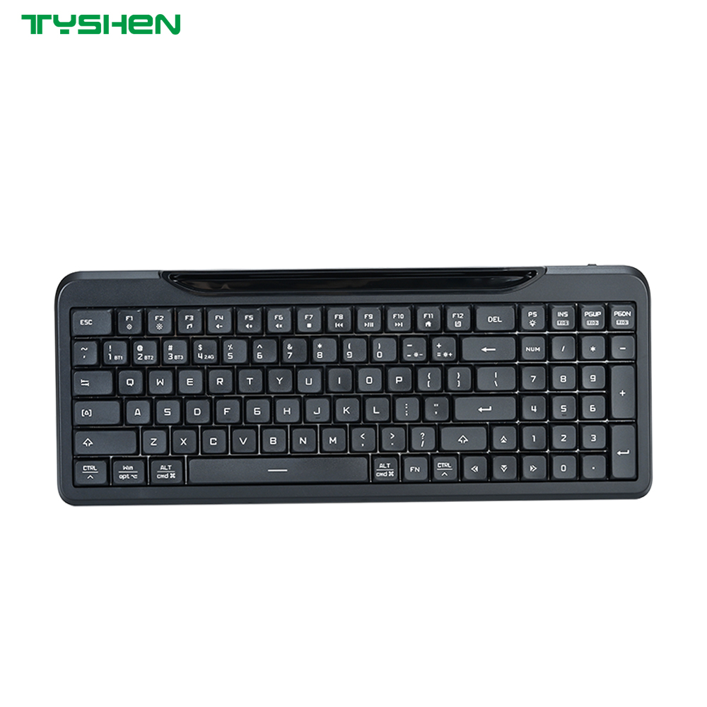99 Keys Scissor Wireless Keyboard with Bluetooth 2.4G Office Rechargeable
