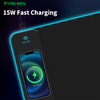 15W Fast Wireless Charging RGB Gaming Mouse Pad with Custom Logo
