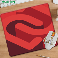 Stitched Edge Gaming Mouse Pad 490×420×3MM with Anti-Slip Rubber Base