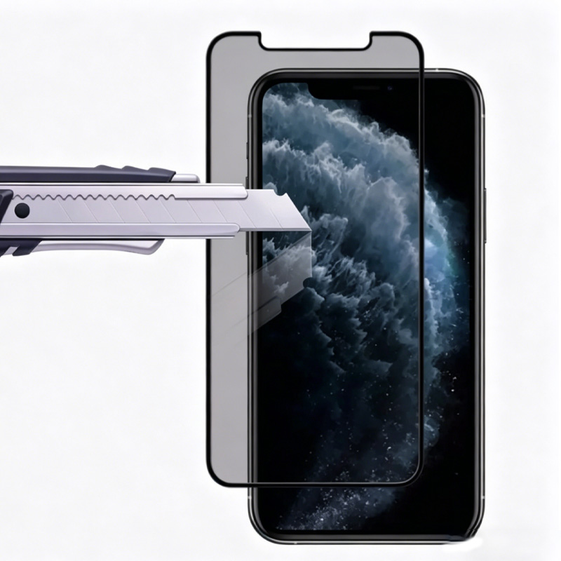 Wholesale Privacy Tempered Glass Screen Protector for iPhone 15 Pro Max 16 Plus Anti Spy