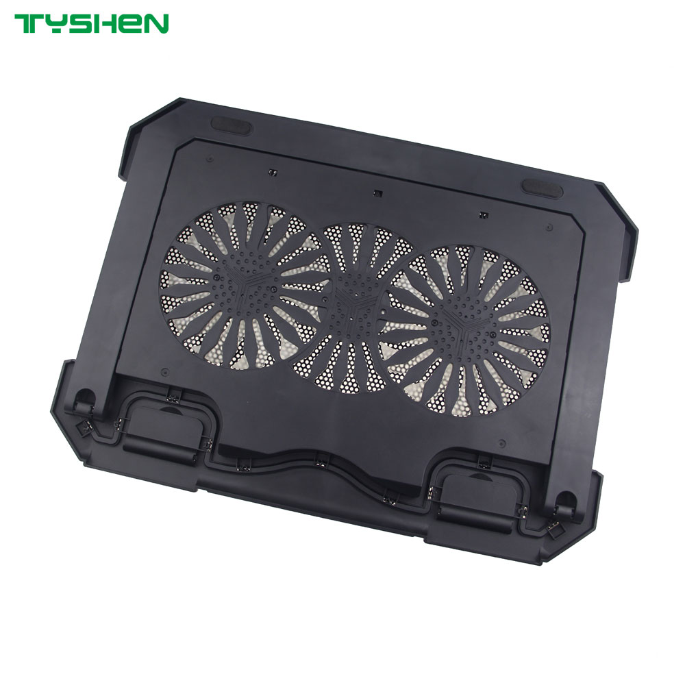 Roller Speed Control 2 Fan RGB USB Laptop Cooling Stand