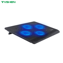 Wholesale Ultra Slim 4 Fan Quiet Low Power Office Gaming Laptop Cooler