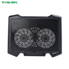 Dual 14cm Laptop Cooling Fan Metal Stand Adjustable 5V USB