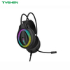 OEM Wired Gaming Headset RGB Light Noise Cancelling Microphone PC Headphones