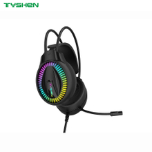 OEM Wired Gaming Headset RGB Light Noise Cancelling Microphone PC Headphones