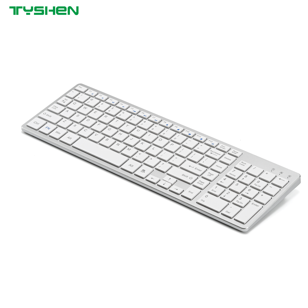 Wireless Full Size Keyboard Multi-Device Bluetooth 2.4G Office with Numeric Keypad