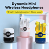 TWS Wireless Earbud Minions Style,Bluetooth 5.1 Version
