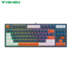 Mechanical Keyboard 87 88 Keys with Rotary Roller&2 Multimedia Keys