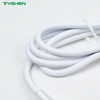 100W Transparent Braided USB-C to USB-C Fast Charging Cable