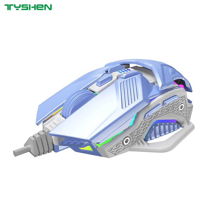 RGB Gaming Mouse with Hand Rest, Macro Supported
