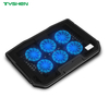 Laptop Cooling Pad with 6 Fans and Anti-Slip Adjustable Stand