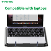 Adjustable Laptop Cooling Pad with Silent Fan Ergonomic Notebook Stand for Gaming