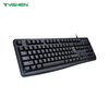 104/105 Keys Standard Office Computer Keyboard USB Plug Play China Manufacturer