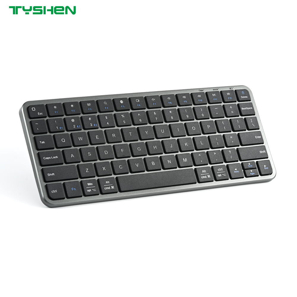 2.4G Wireless 78 Keys Scissor Keyboard Rechargeable Slim Office Desktop