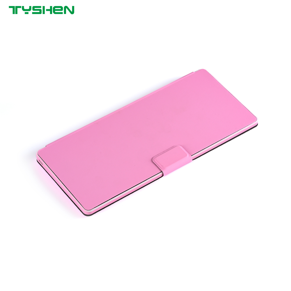 Bluetooth Foldable Keyboard 79 Keys with Protective Leather Case for Tablet