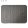 Wood Grain Wireless Charging Mouse Pad with Custom Logo