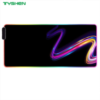 Waterproof RGB Gaming Mouse Pad with 19 Lighting Modes and Custom Logo