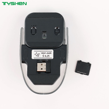 Magnetic 2.4G & Bluetooth Dual-Mode Wireless Computer Mouse 4 Keys Adjustable DPI